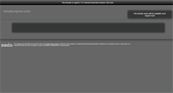 Desktop Screenshot of cloudconjurer.com